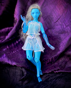 AishaVoya Ghost BJD doll , 8 inch tall