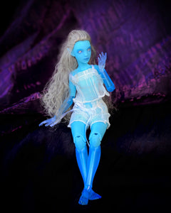 AishaVoya Ghost BJD doll , 8 inch tall