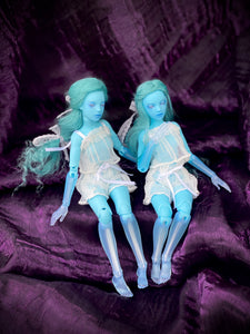 AishaVoya Ghost BJD doll , 8 inch tall