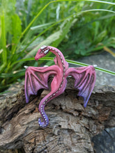 Original Handmade Resin Dragon Hair Barrette