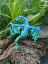 Original Handmade Resin Dragon Hair Barrette