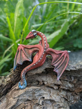 Original Handmade Resin Dragon Hair Barrette
