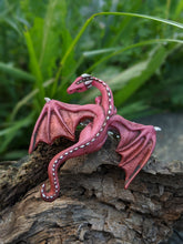 Original Handmade Resin Dragon Hair Barrette