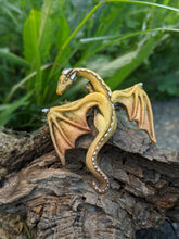 Original Handmade Resin Dragon Hair Barrette