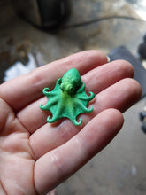 Handmade Resin Octopus Lapel Pin