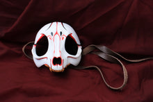 Handmade Resin Skull Mask - Fox Skull,  Kitsune