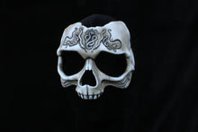 Handmade Resin Skull Mask - Carved Human Skull Mask