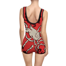 “God Given Ass” Women's Vintage Swimsuit