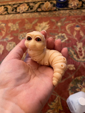 Version 2 - DIY, resin garage kit for ball jointed doll : Ello Worm , Labyrinth inspired