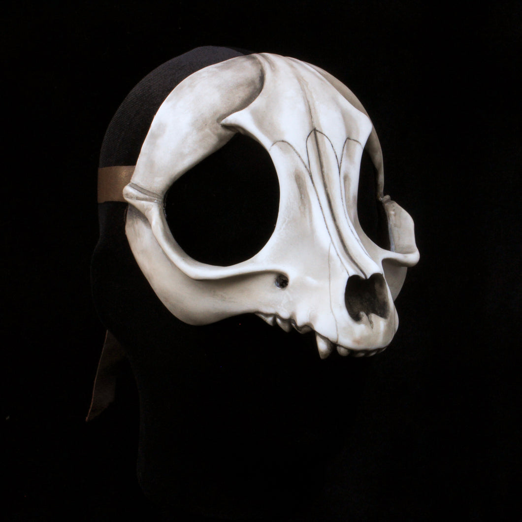 Handmade Resin Skull Mask - Fox Skull