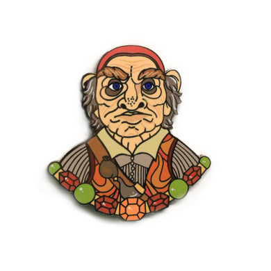 Hoggle hard enamel Labyrinth inspired pin