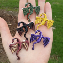 Handmade Resin Dragon lapel pin