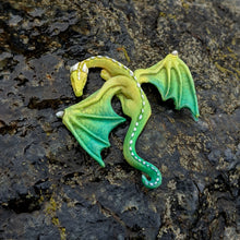Handmade Resin Dragon lapel pin