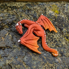 Handmade Resin Dragon lapel pin