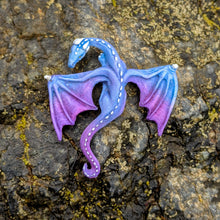 Handmade Resin Dragon lapel pin