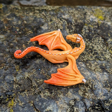 Handmade Resin Dragon lapel pin
