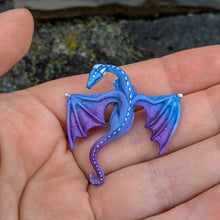 Handmade Resin Dragon lapel pin