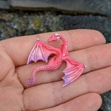 Handmade Resin Dragon lapel pin
