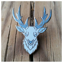 Book 3 inspired enamel pin, the Stag
