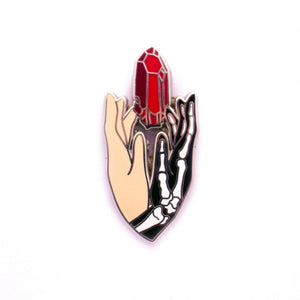 Book 1 inspired enamel pin, the Stone