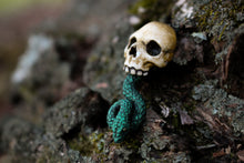 Dark Mark inspired, Skull and snake resin lapel pin