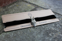 Handmade Resin Dragon Skull Choker Necklace