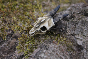 Handmade Resin Dragon Skull lapel pin