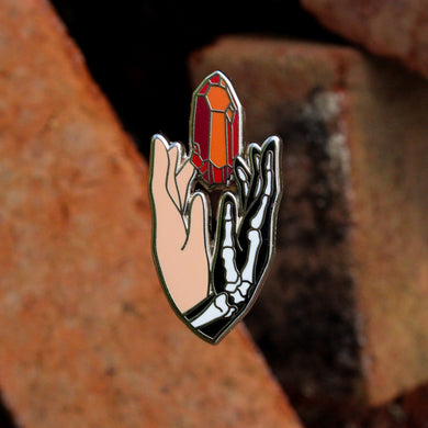 Book 1 inspired enamel pin, the Stone