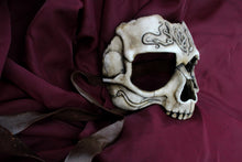 Handmade Resin Skull Mask - Carved Human Skull Mask
