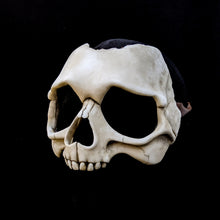 Handmade Resin Skull Mask - Human Skull Mask