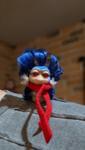 Labyrinth inspired Ello Worm figure/ shoulder pet doll
