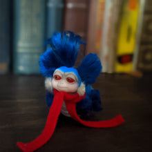 Labyrinth inspired Ello Worm figure/ shoulder pet doll