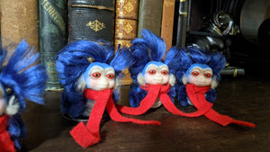 Labyrinth inspired Ello Worm figure/ shoulder pet doll