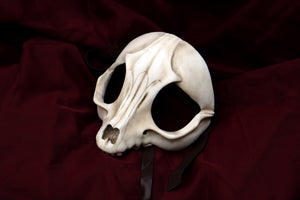 Handmade Resin Skull Mask - Fox Skull
